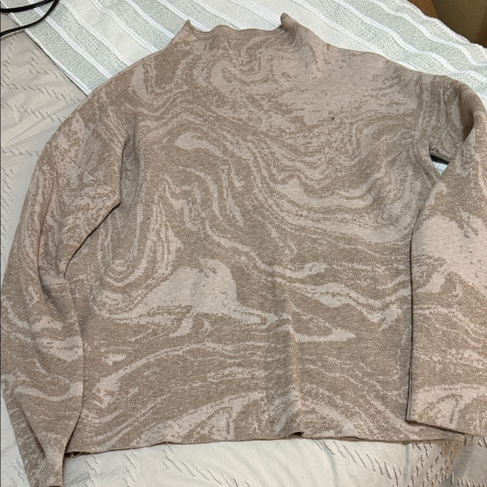 Elegant Tan Women's Sweater
